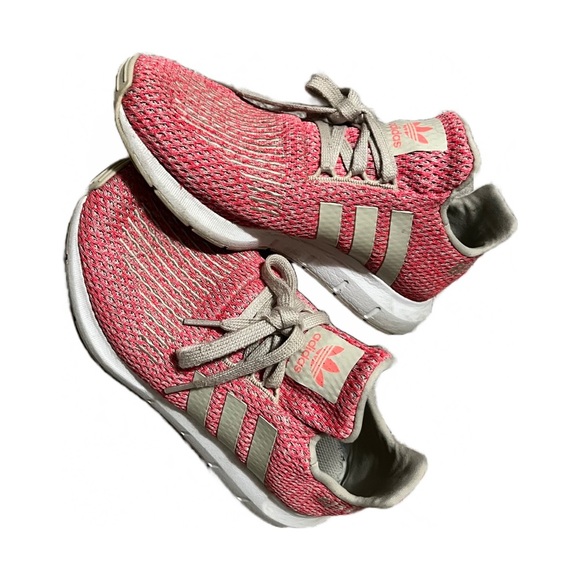 Adidas Pink Textured Running Shoes size 6 - Picture 2 of 5